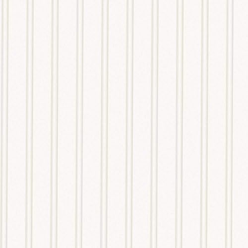 Miniatura 3 de Graham  Brown Papel para pared texturado tiras para respaldo de la cama que se pueden pintar prepegadas color blanco