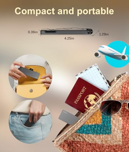 USB Rechargeable Clip-on Book Light for Reading in Bed