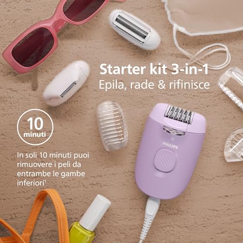 Philips 4000 Series Epilator Series 4000 BRE257/00 Epilatore Con Filo - 6
