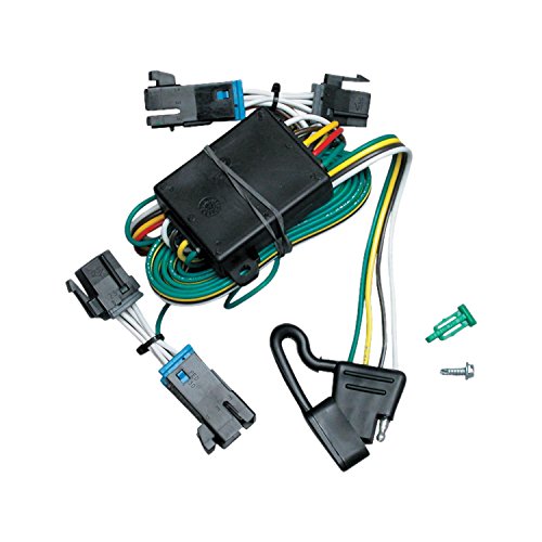 Tekonsha 118377 T-One T-Connector Harness,4-Way Flat,w/Converter, Black