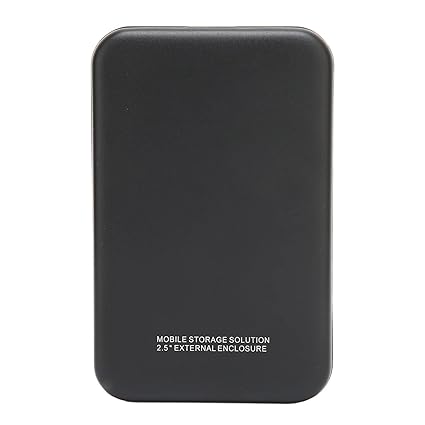 Echocart 5400RPM 8MB USB Hard Disk Convenient Metal Material External Hard Disk Suitable for OS X 10.4.8 Win for 128GB