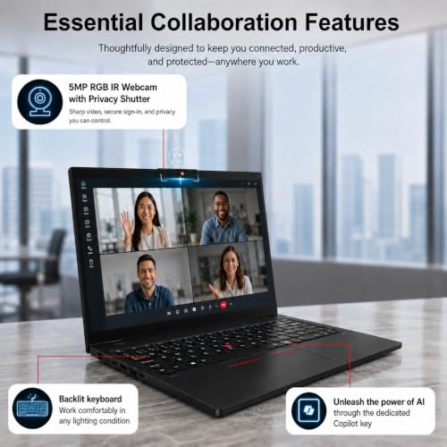 Image of Lenovo ThinkPad L14, 14 inch Touchscreen, Ultra 7 165U, 16GB DDR5, 512GB SSD