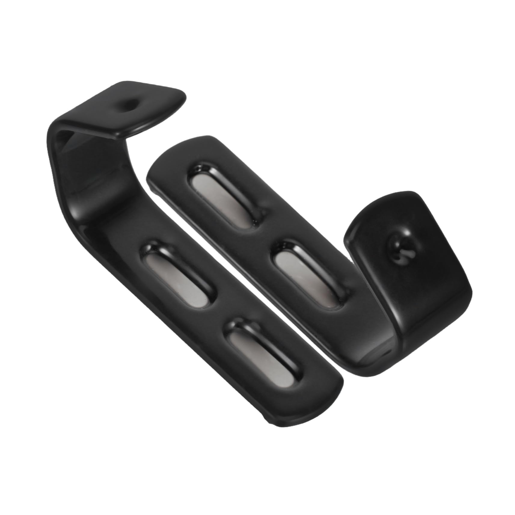 Cabilock 2pcs Space Saving Utility Hangers with Protective Coating for Bunk Bed Slide Attachments Includes Screws for Home Garage Rv