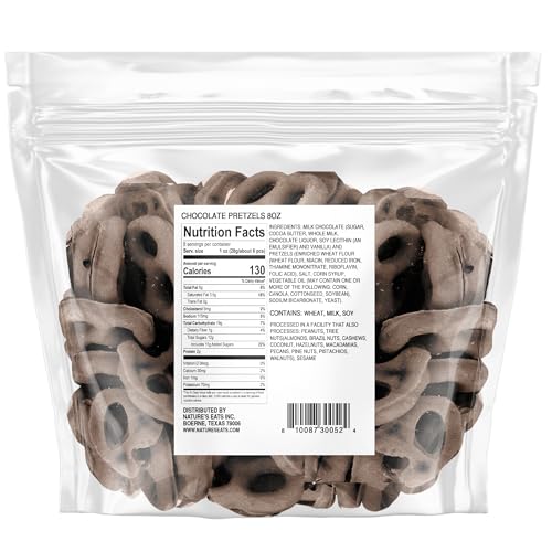 Nature's Eats Chocolate Pretzels 8oz (Pack of 2) image 5