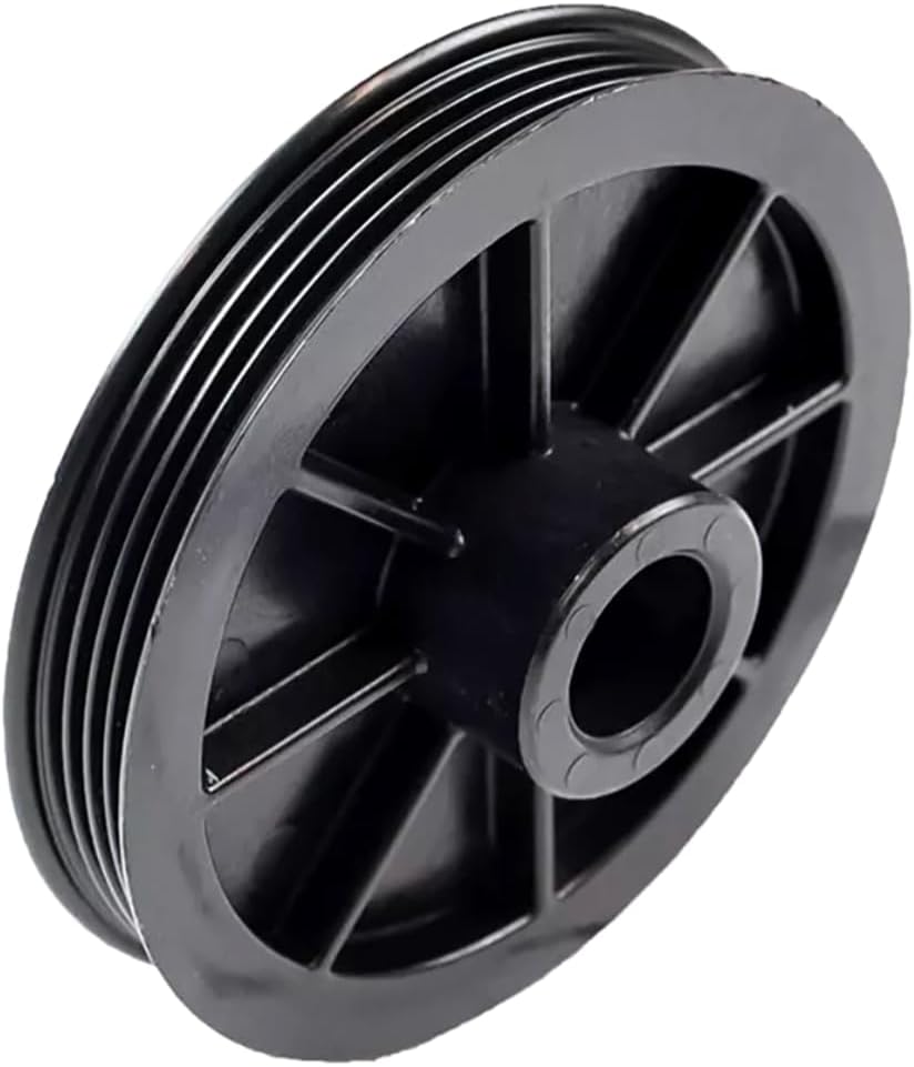 756-04087B Polly Vee Pulley for MTD,Bolens, Brute, Columbia, County Line, Craftsman, Cub Cadet, Huskee, Huskee Supreme, MTD Black, MTD Gold, Mastercut, Murray, Troy Bilt, Yard Man & Yard Machine
