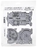 Stampers Anonymous AGCMS374 CMS-374 Erfinder Nr. 7, Grau, Rot, Large