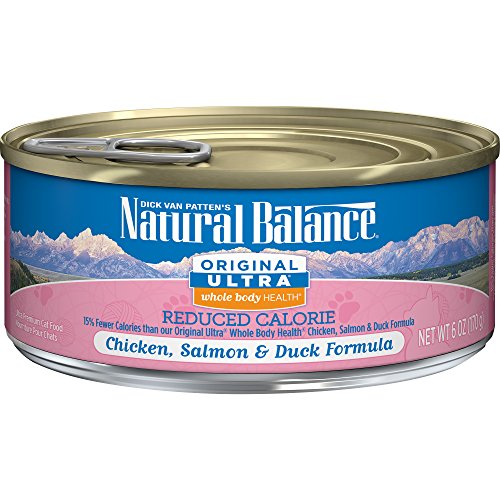 Natural Balance Original Ultra Whole Body Health Reduced Calorie Wet Cat Food, Chicken