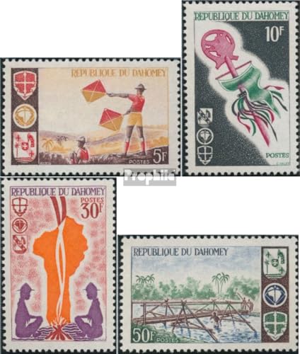 Prophila Collection Dahomey 1966 Pfadfinder Briefmarken