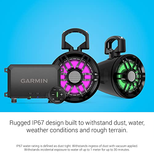 Garmin Tread® Audio System with LED Controller, Rugged Design, Premium Quality Audio, Wireless Control, for Any Off-Road PowerOutdoor Vehicle by Garmin - Image 5