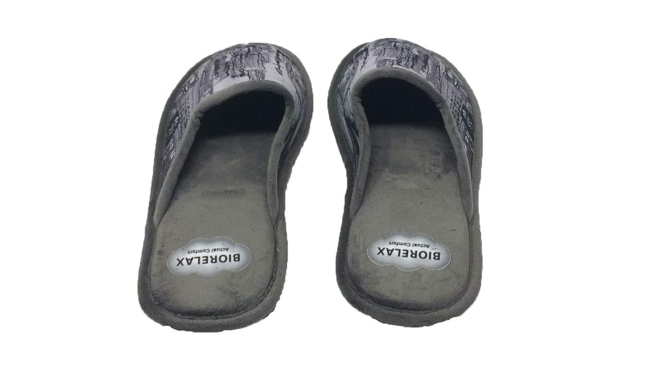 Biorelax Zapatillas de Estar por casa/Hombre Grenoble