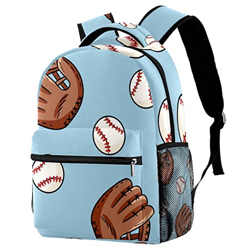 Sac à dos classique léger turquoise pour femme et ado à motif palmier