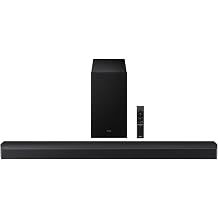 Samsung B-Series Soundbar HW B750F 5.1 ch Subwoofer 2025 Model Voice Enhance Mode, Q-Symphony, Adaptive Sound, Game Mode, Bluetooth & HDMI ARC, Home Theater Sound Bar for TV