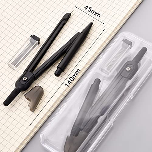 Kit per geometria, set matematico con bussola, goniometro, matita per studenti di disegno