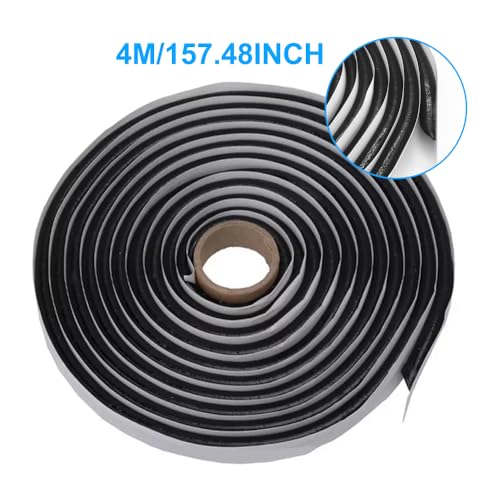Image of 1 Roll Butyl sealant Tape-Butyl Tape-Butyl Tape rv-Promote Sealing Purpose, for Automotive (Car, RV, Marine) for Installing Car Part, Windows, Doors and Windshield etc - Black.
