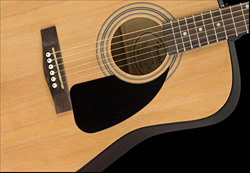 Fender Pack guitare acoustique Dreadnought FA-115 avec sac de transport, sangle, médiators, cordes et leçons en ligne - Les Beatles, Paul McCartney, John Lennon, RIngo Starr, George Harrison Fender Pack guitare acoustique Dreadnought FA-115 avec sac de transport, sangle, médiators, cordes et leçons en ligne – Image 7