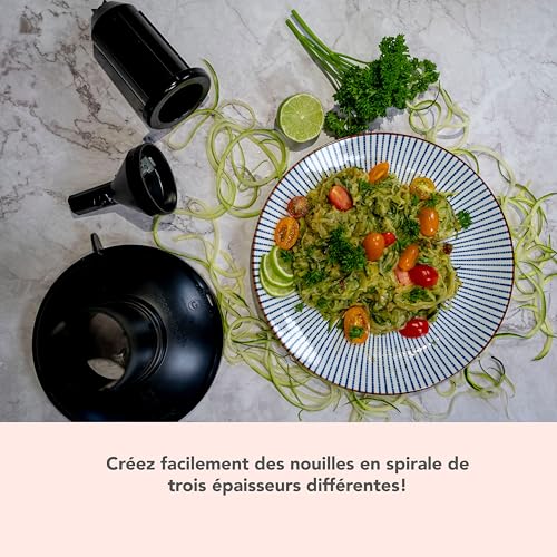 Zoodles sans effort avec le spiraliseur WunderZoodler compatible Monsieur Cuisine - 7