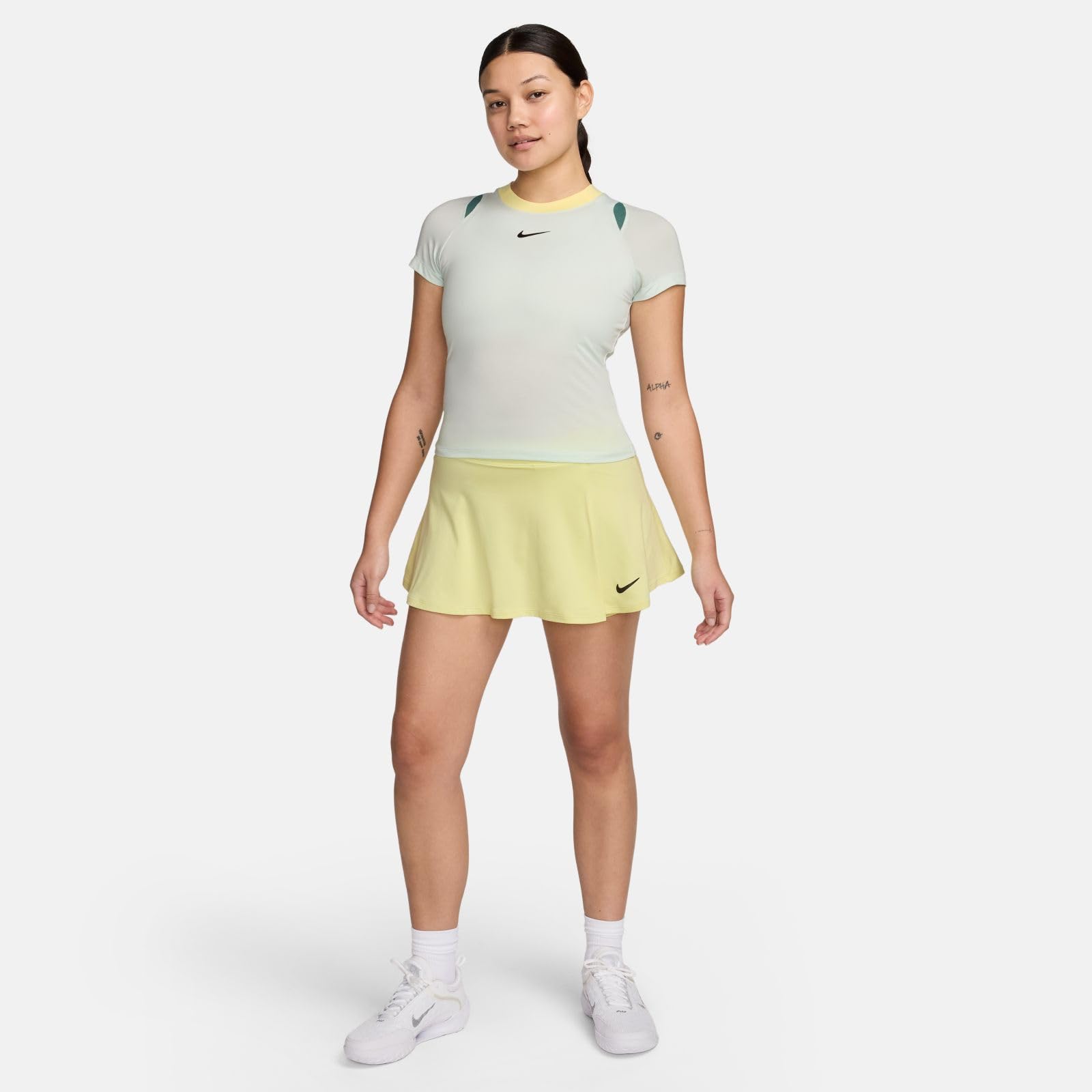NIKE Damen Court Dri-fit Advtg Short-Sleeve Top Top Mujer