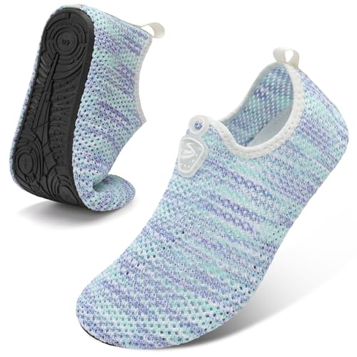 Image of Spesoul Womens Mens Water Shoes Quick Dry Beach Swim Shoes Barefoot Aqua Socks Outdoor Sand Socks for Pool River Diving