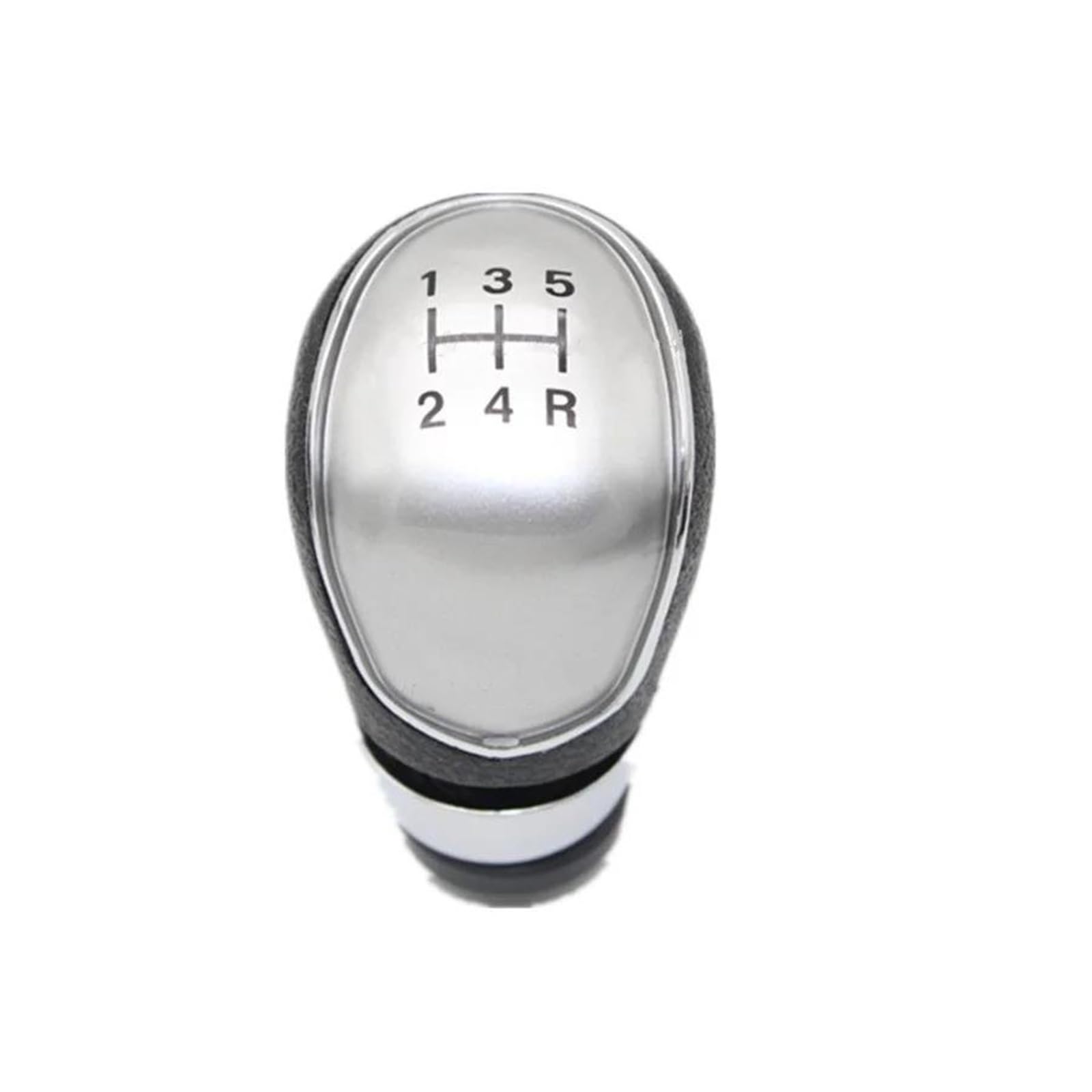 Fhuwaz 5 Speed Knob3 Car Gear Knob For Focus 2 Mk2 Fl Mk3 Mk4 Mk7 Mondeo Kuga Fiesta Car Styling Silver Black Gear Shift Knob 5 6 Speed Manual(5 Speed Knob3)