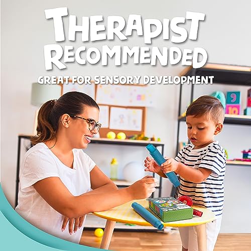 Bunmo Pop Tubes Large 8Pk | Toddler Toys Loved By The Whole Family | Us Based | Stimulating & Imaginative Creative Play | Hours Of Fun For Kids | Sensory Toys For Kids | Connect, Stretch, Twist & Pop #TOP2