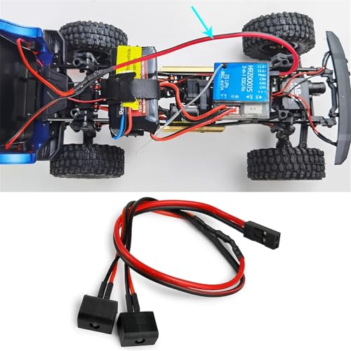 Luces SCX24 Axial traseras simuladas Bronco que elevan realismo 4
