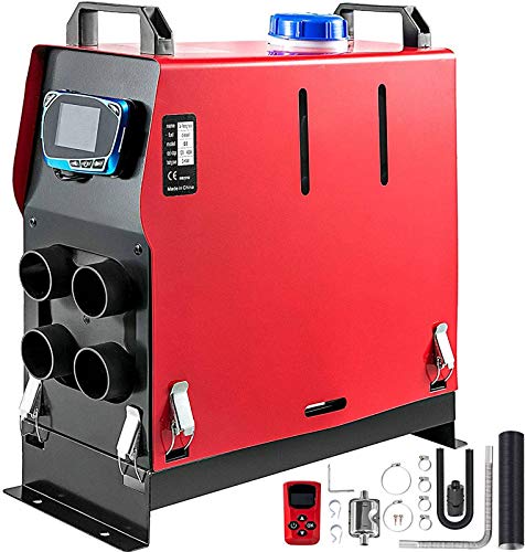 HKPLDE 5KW Calefaccion Estacionaria 24V Calentador De Estacionamiento Diésel Calentador De Diésel con Interruptor LCD para Autocaravanas Y Autocaravanas-24V