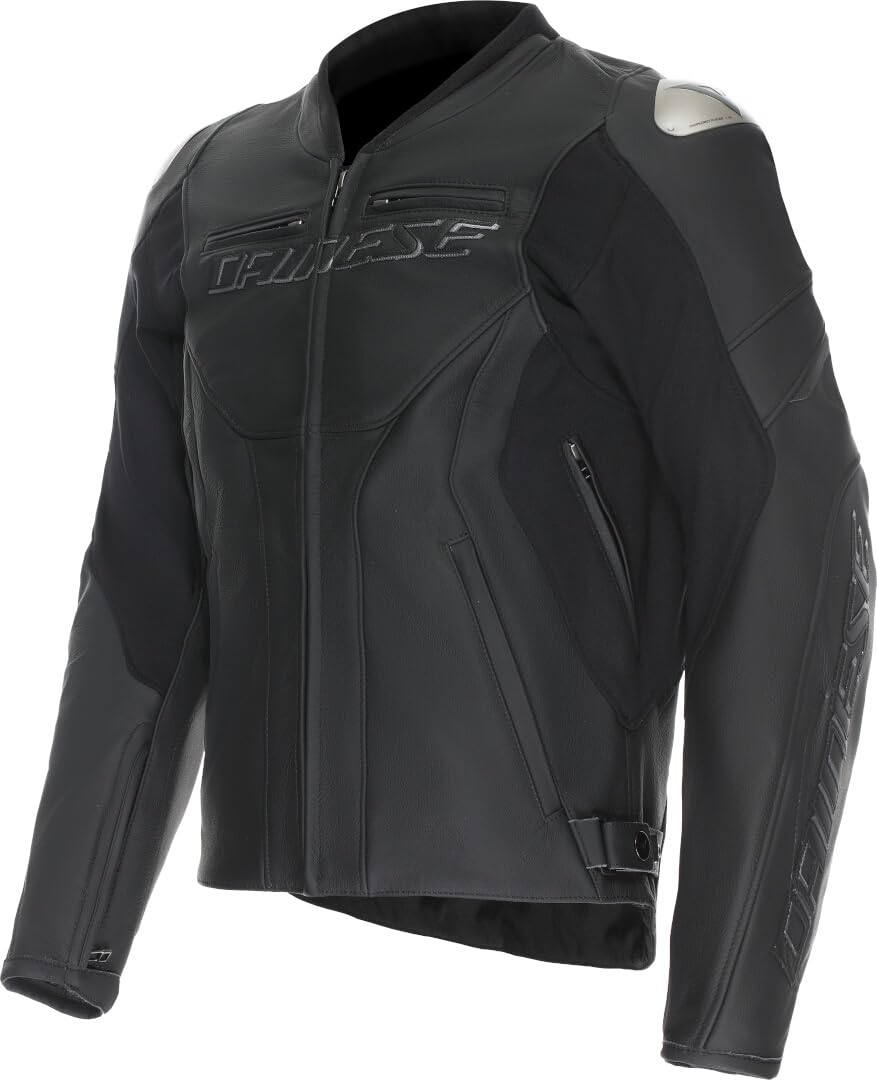 Dainese Racing 5 S26 Skórzana kurtka motocyklowa, czarny, 54