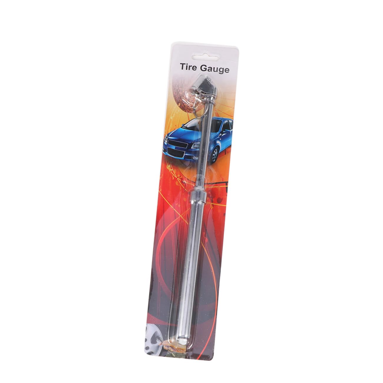 Jauge de Pression des Pneus Type Crayon 5 Pièces en Métal