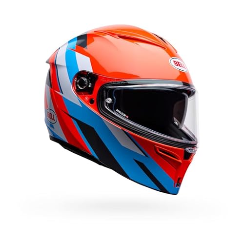 Bell Helmets Lithium - Orange/Blue Nova, X-Large