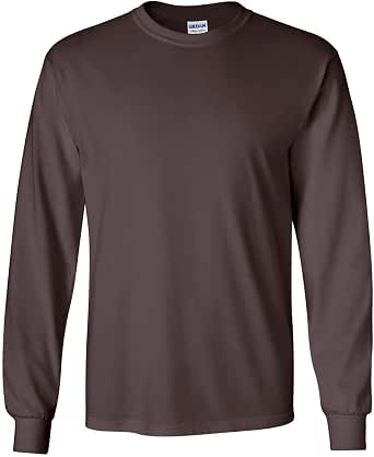 Gildan Men's Ultra Cotton Long Sleeve T-Shirt, 2-Pack – Super Soft & Durable Everyday Wear - View #7