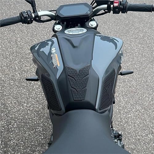 Almohadilla lateral tanque combustible pegatinas tracción Yamaha MT07 3
