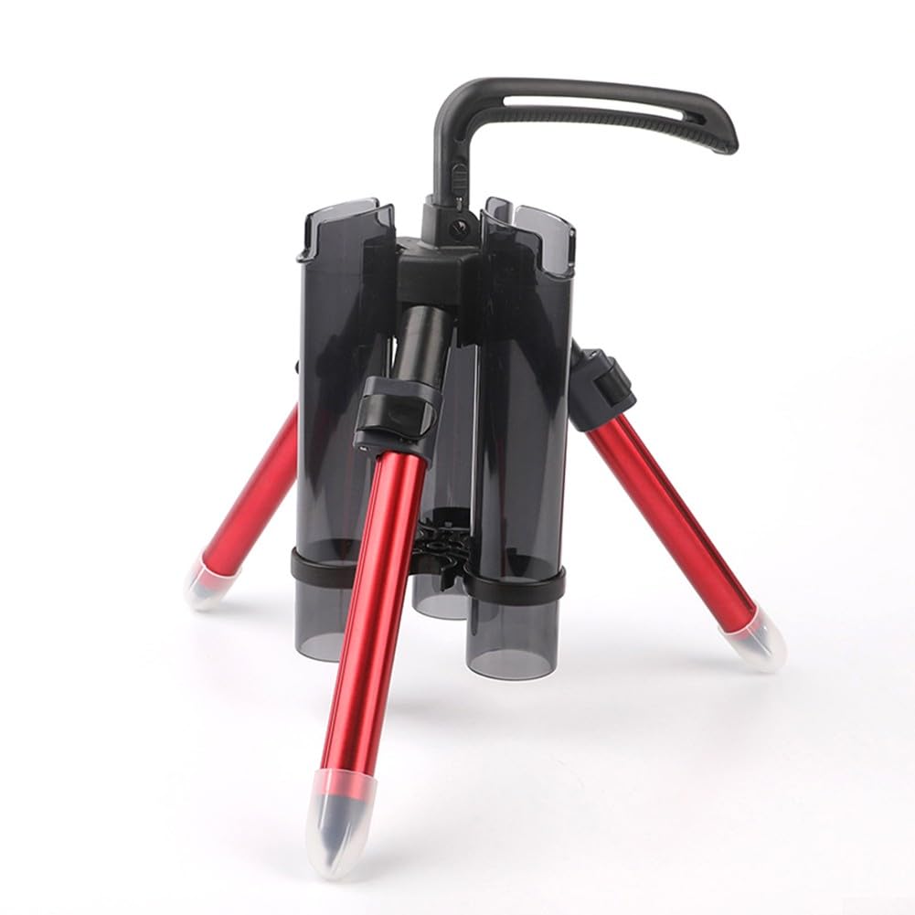 Support de trépied pliable réglable pour canne à pêche