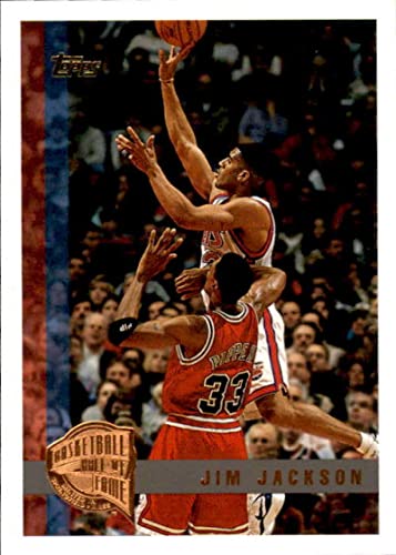 1997-98 Topps Series 1 Basketball #70 Jim Jackson New Jersey Nets Official NBA Trading Card (Stock Photo Shown, Card in Near Mint to Mint Condition)
