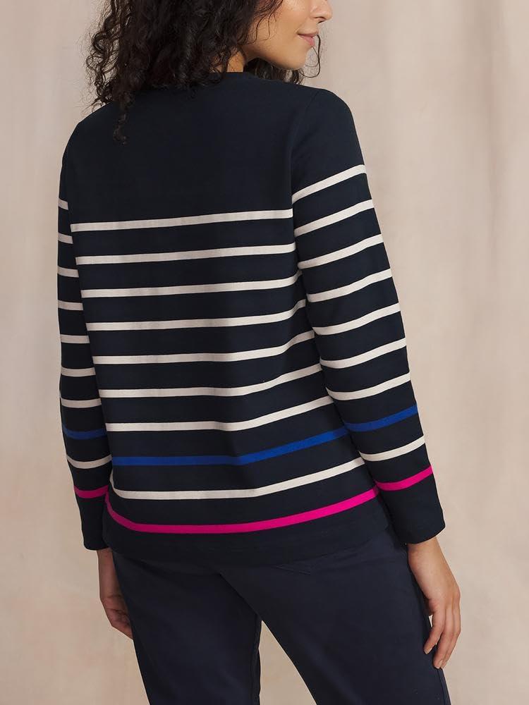 TBS - Sweat - Femme - Bleu Marine - Luisaron - Taille L