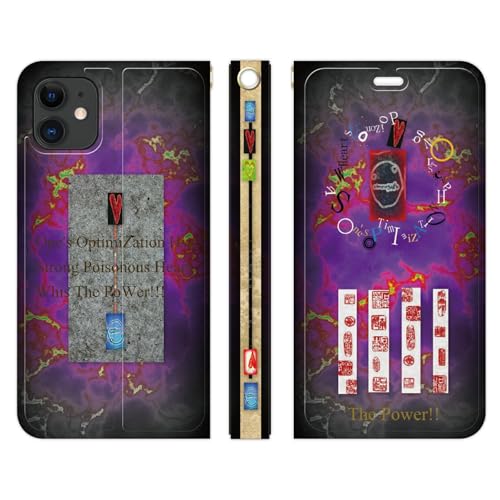 �u���C���Y iPhone 12 mini �p �x���g�Ȃ� �蒠�^ �P�[�X �J�o�[ POISON HEART 23 ��쐽��
