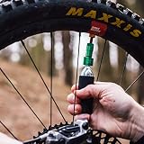 Peaty's Holeshot Pompka do opon CO2 - droga i żwir (16 g) - turkusowy