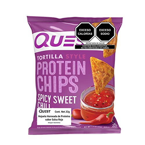 Quest Tortilla Style Protein Chips - Spicy Sweet Chili #TOP1
