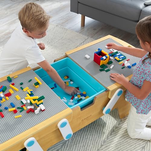 Kidkraft 17512 Building Bricks Play N Store Wooden Table thumb #3