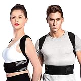 Doact Correcteur de Posture pour Comfortisse Posture, Redresse Dos pour Améliore Posture et Alignez Colonne, Vertébrale Corrige Posture Devant les Calculs, L
