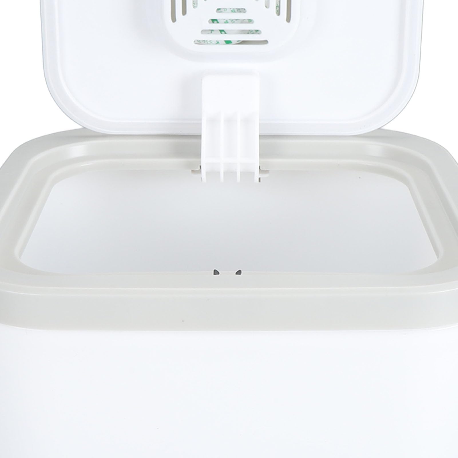 Contenitore per Riso Ermetico con Coperchio per Organizzazione di Grande capacità Scatola Portaoggetti Impilabile in ABS Sicuro 1 unità (Capacità di 15 kg/33,1 libbre)