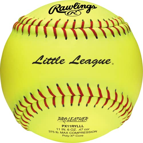 Rawlings | OFFICIAL LITTLE LEAGUE Fastpitch Softballs | PX11RYLL | 11" | 12 Count - image 1