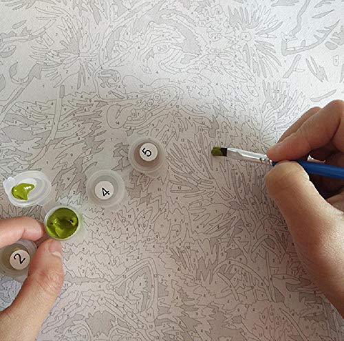 HEE WAG Bellissimo Paesaggio di Montagna Dipinto