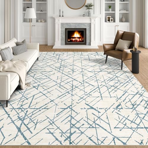 BLISSA 8x10 Area Rugs for Living Room, Soft Large Washable