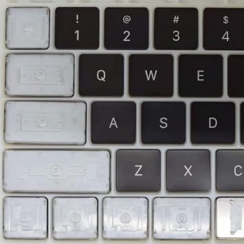 Replacement Keyboard Keycaps,A1989 Key Cap Full Set of US Keycaps Compatible with MacBook Pro/Air 13 15 Model A1989 A1990 A2159 A1932 2018-2019 Year EMC 3214 EMC 3215 EMC 3358 EMC 3359 EMC 3301