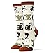 Oooh Yeah Socks Womens Luxury Combed Cotton Funny, Large, Happy Lil Accidents