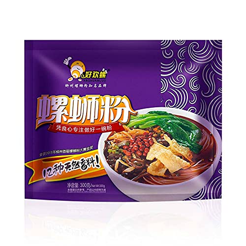 TUDOU Haohuanluo snail noodles (boiled type) Liuzhou specialty instant noodles rice noodles 300g in bags 300g