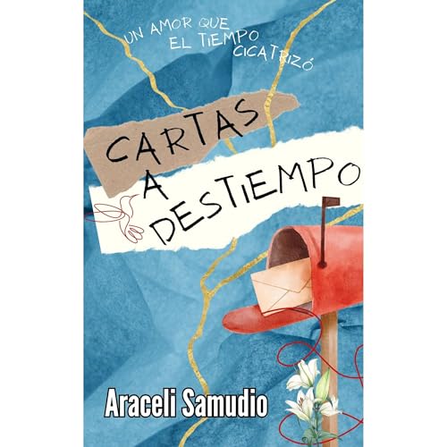 Cartas a destiempo Audiolibro Por Araceli Samudio arte de portada