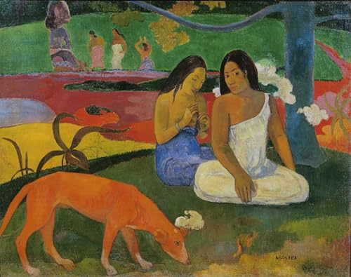 Tableaux Arearea de Paul Gauguin Animaux Art Posters pour Cabinet et Bureau