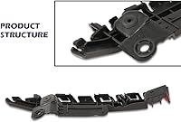 Vista 4 de CHEDA Soportes de parachoques para montaje de viga delantera, compatible con Chevy Cruze/Sedán 2011, 2012, 2013, 2014, 2015, 2011, 2015, lado