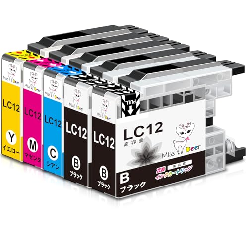 FRILbrother 純正インク LC12 4PK20s相当未開封新品！ ブラザー工業 ブラザー工業(Brother) 純正インク LC12インク